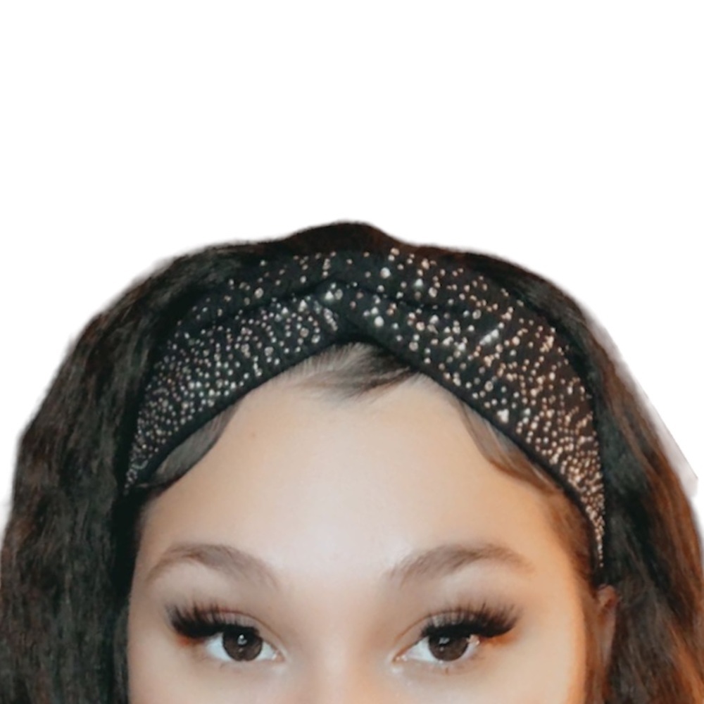 New with tags Rhinestone starry night headband